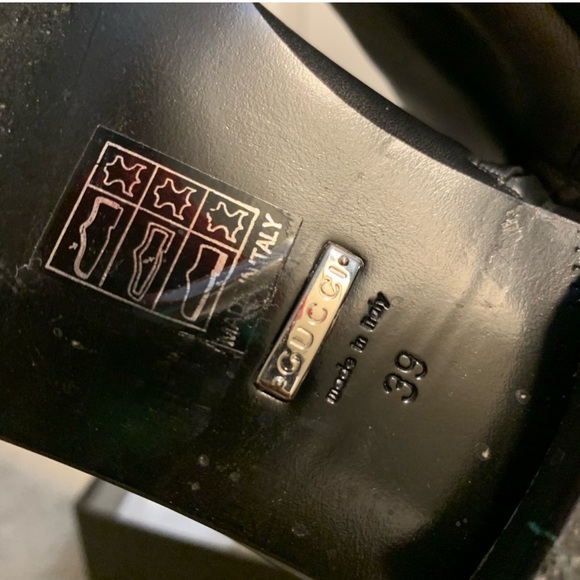 GUCCI OVER THE KNEE BOOTS - Picture 8 of 9